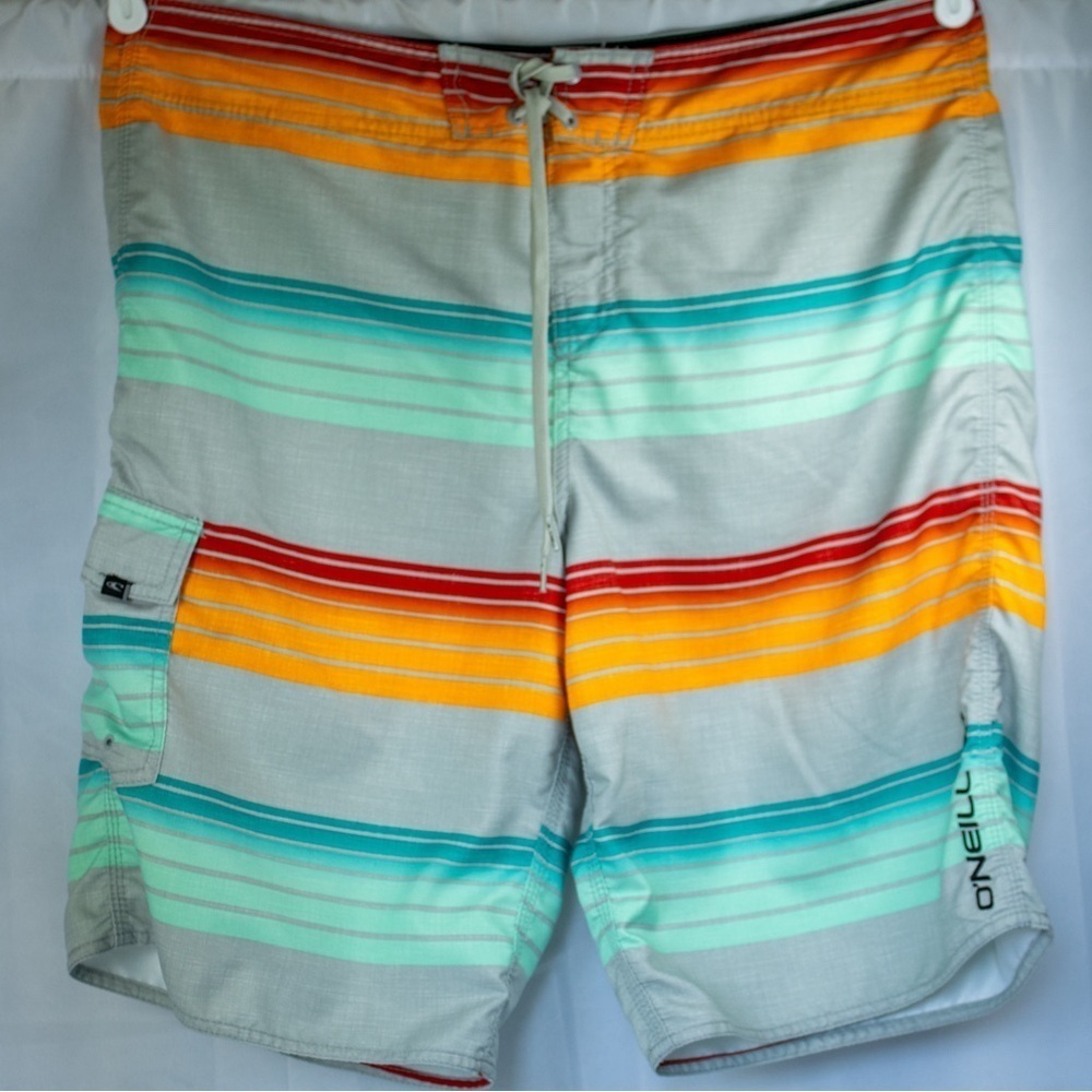 O'Neill Men's Stripe 21” Boardshorts